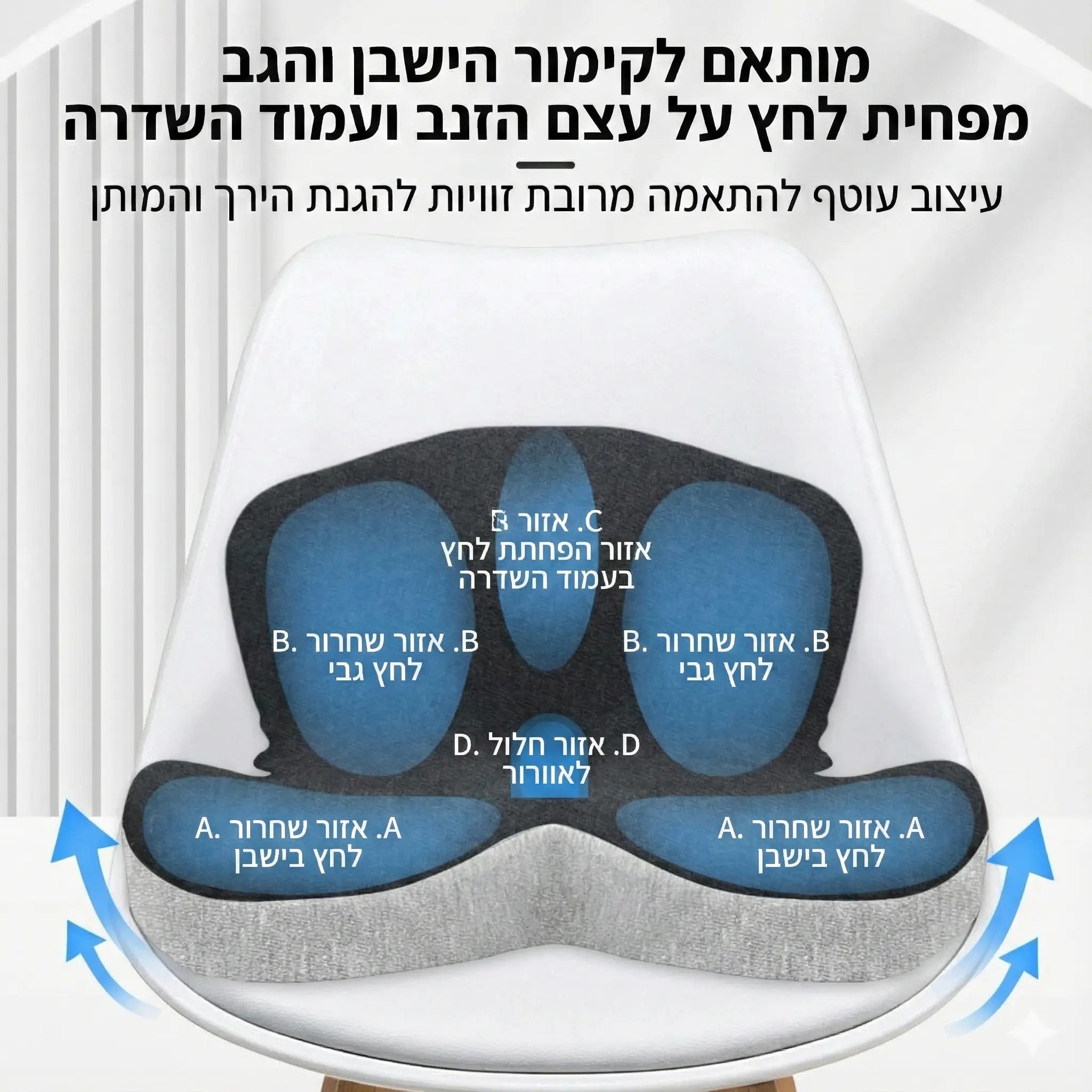 כרית ישיבה ארגונומית